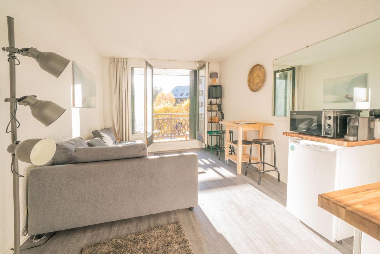 Chamonix Sud Studio With Mont Blanc Views Exterior foto